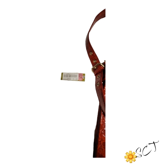 🌹 GIANNI BINI Red Shoulder Bag - Picture 10 of 10